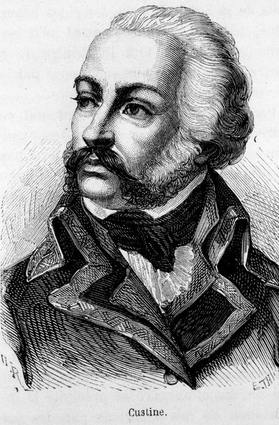 Porträtt av Adam Philippe, Comte de Custine (1740 - 1793), general francias - i "" L
