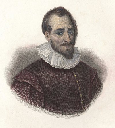 Porträtt av Adam de Craponne (1527-1576), fransk matematiker och ingenjör. I "" Porträtt av användbara män"" av French School