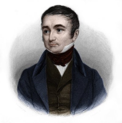 Porträtt av Adolphe Thiers (1797-1877), fransk politiker och historiker. i "" Book of Speakers" av Louis de Cormenin Timon. 1842. Privat samling. av French School