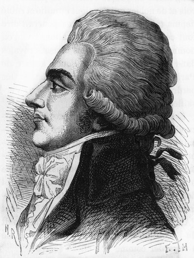 Porträtt av Alexander greve av Lameth (1760-1829), fransk general och politiker under franska revolutionen. av French School