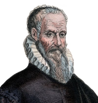 Porträtt av Ambroise Pare (1509-1590), fransk kirurg. av French School