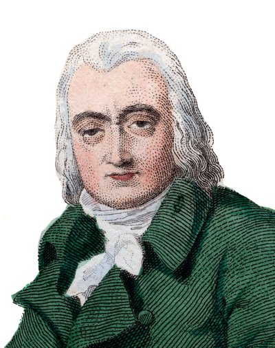 Porträtt av Andre Ernest Modeste Gretry (1741-1813), fransk kompositör. av French School