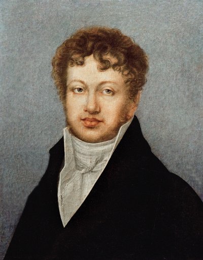 Porträtt av Andre Marie Ampere (1775-1836) av French School