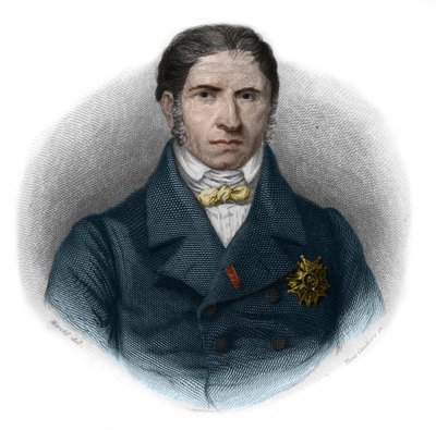 Porträtt av Andre Marie Jean Jacques (Jean-Jacques) Dupin (1783-1865) (kallad Dupin den äldre (Dupin aine), fransk advokat och politiker. Privat samling. av French School