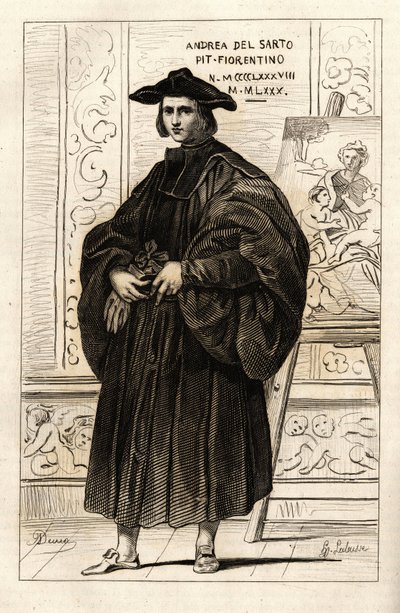 Porträtt av Andrea d