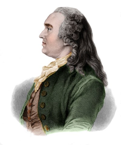 Porträtt av Anne Robert Jacques Turgot, baron de lAulne (1727-1781), fransk ekonom och statsman. av French School