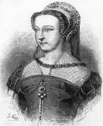 Porträtt av Anne d