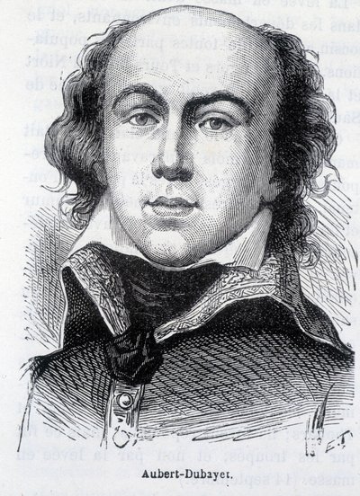 Porträtt av Annibal Aubert Dubayet (1759-1797), militär och politiker under franska revolutionen - i "" L