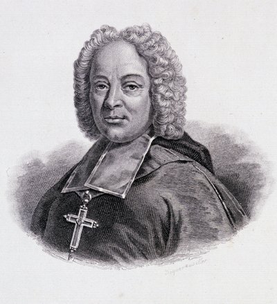 Porträtt av Belsunce de Castelmoron, fransk prelat (1670 - 1755) av French School