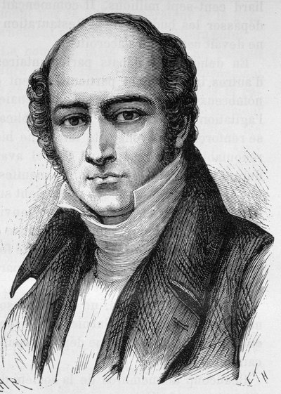 Porträtt av Camille Hyacinthe Odilon Barrot (1791-1873), fransk politiker - i "" L