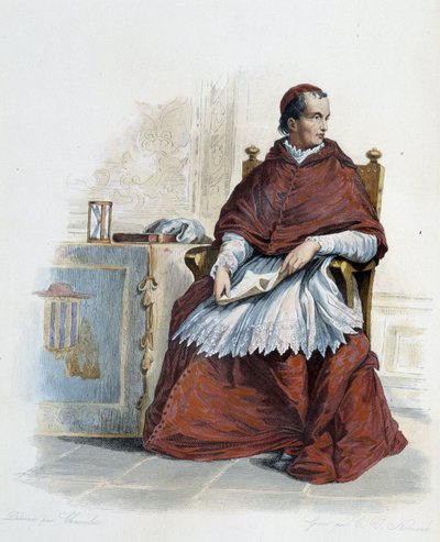 Porträtt av kardinal Georges d