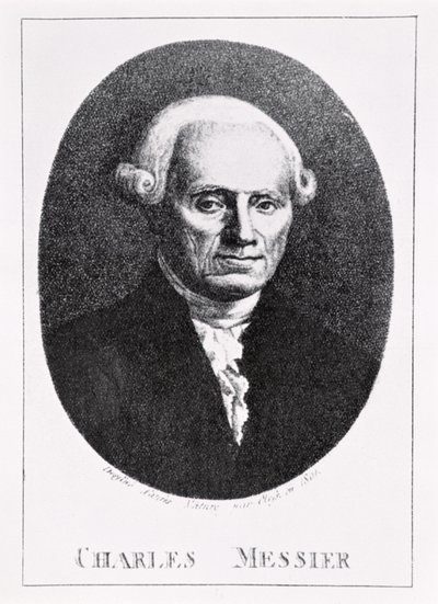 Porträtt av Charles-Joseph Messier (1730-1817) 1801 av French School
