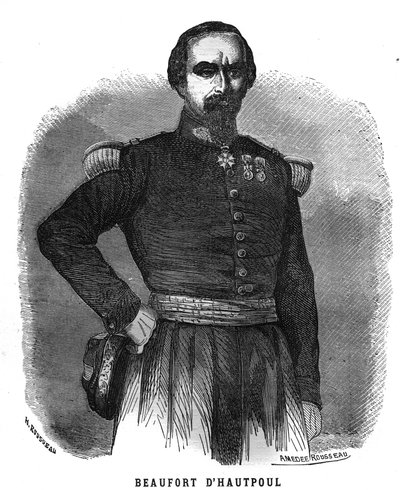 Porträtt av Charles Marie Napoleon de Beaufort d
