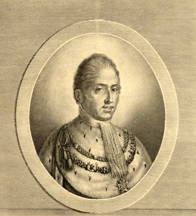 Porträtt av Karl X (1757-1826) kung av Frankrike och Navarra av French School