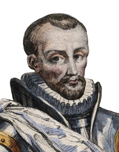 Porträtt av Charles de Cosse, greve av Brissac (1505-1563), marskalk av Frankrike. av French School