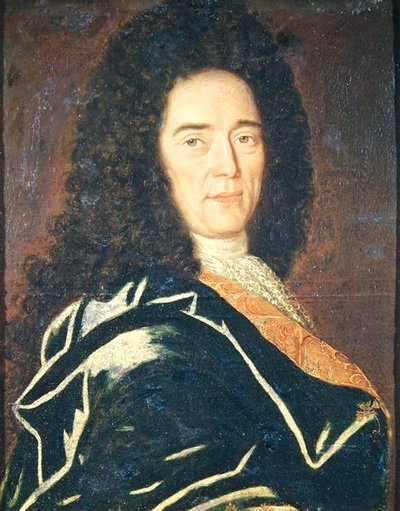 Porträtt av Cheronnet, ceremoniell förare till Ludvig XIV (1638-1715) av French School
