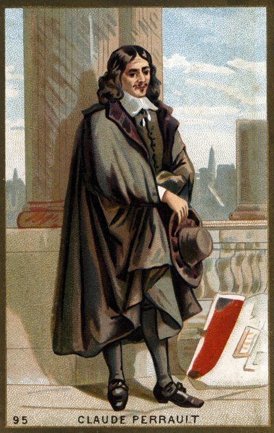 Porträtt av Claude Perrault (1613-1688), fransk arkitekt. av French School