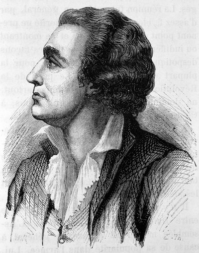 Porträtt av Edmond Louis Alexis Dubois Crance (Dubois-Crance av French School