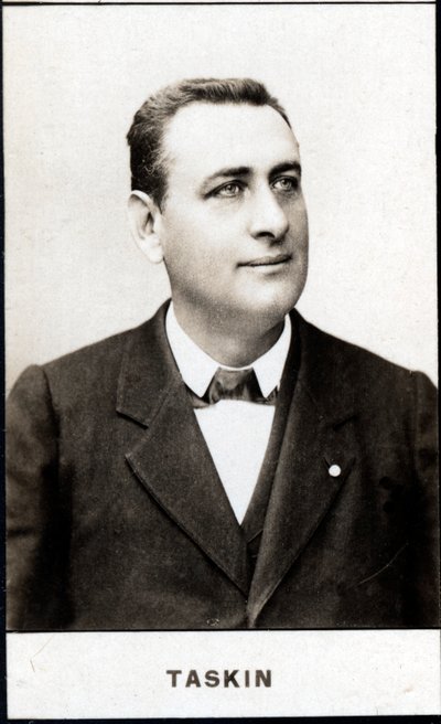 Porträtt av Emile Alexandre Taskin (1853-1897), fransk operabaryton av French School