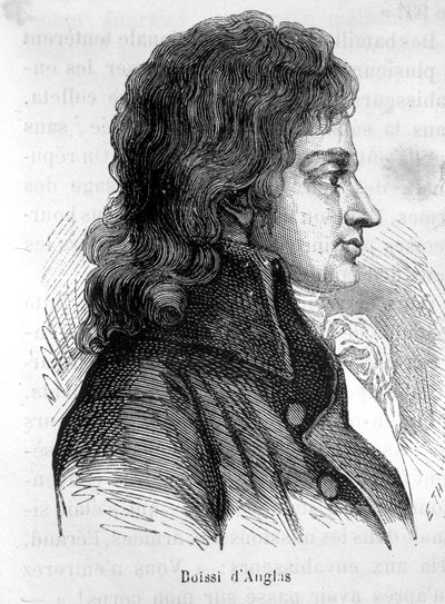 Porträtt av François Antoine, greve av Boissy d