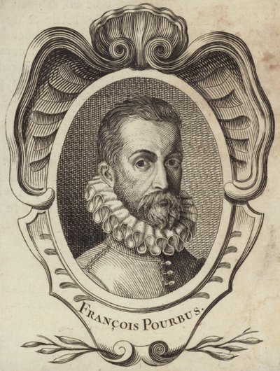 Porträtt av Frans Pourbus den yngre av French School