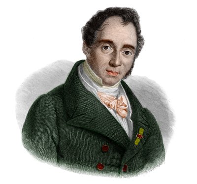 Porträtt av Gaudenzio de Pagave (1776-1833), italiensk statsman. av French School
