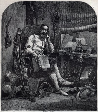Porträtt av Gjergj Kastrioti Skanderbeg (eller George Scanderbeg) Georges Scanderberg av French School