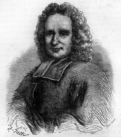 Porträtt av Guillaume, kardinal Dubois (oftare kallad Abbe Dubois av French School