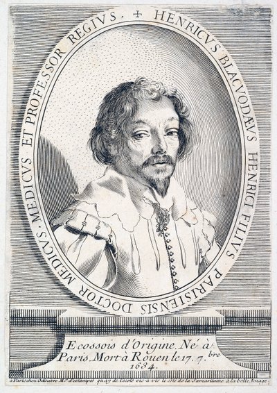 Porträtt av Henry Blackwood, död 1634, pub. 1755-65 gravyr, 1755. av French School