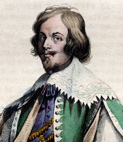 Porträtt av Jacques Callot (1592-1635), fransk grafiker och ritare. av French School