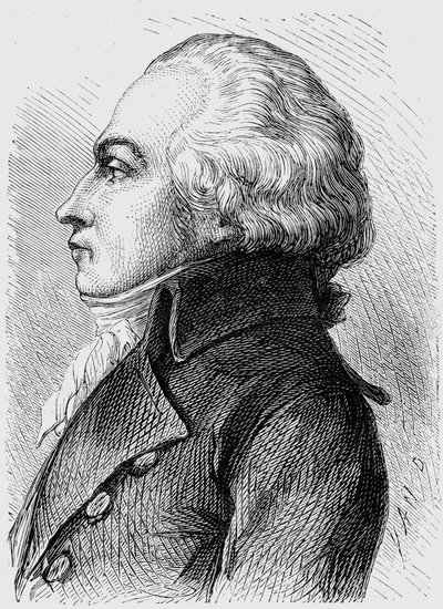Porträtt av Jacques Constantion Perrier av French School