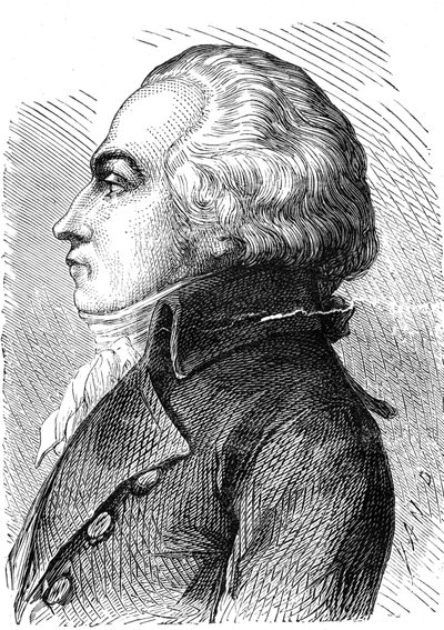 Porträtt av Jacques Constantion Perrier av French School