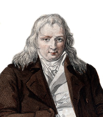 Porträtt av Jacques Henri Bernardin de Saint Pierre (1737-1814), fransk författare och botaniker. av French School
