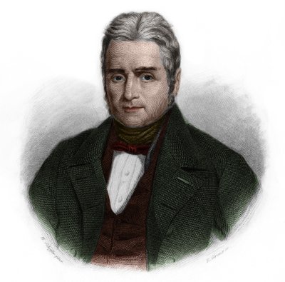 Porträtt av Jacques Lafitte (1767-1844), fransk politiker och bankir. i "" Book of Speakers" av Louis de Cormenin Timon. 1842. Privat samling. av French School