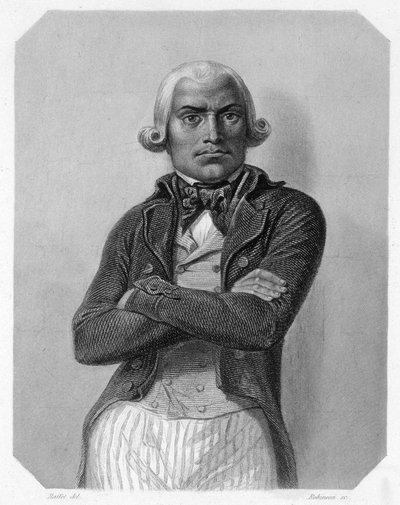 Porträtt av Jean Baptiste Drouet, fransk politiker (1763-1824). I "L