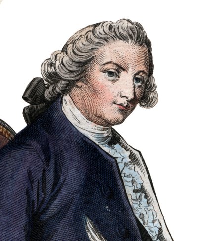 Porträtt av Jean Baptiste Louis Gresset (1709-1777), fransk poet och dramatiker. av French School