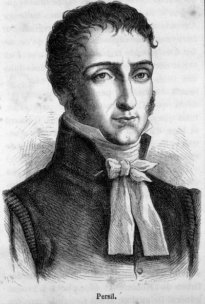 Porträtt av Jean Charles Persil (1785-1870), fransk justitieminister. av French School