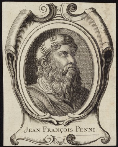 Porträtt av Jean Francois Penni av French School