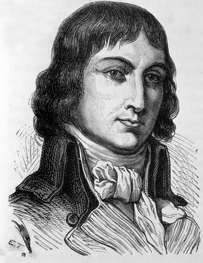Porträtt av Jean Nicolas Billaud Varenne (Billaud-Varenne av French School