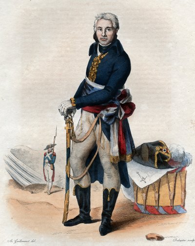 Porträtt av Jean Victor Moreau (1763-1813), fransk general. av French School