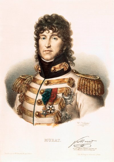 Porträtt av Joachim Murat (1767-1815), marechal de France, kung av Neapel av French School
