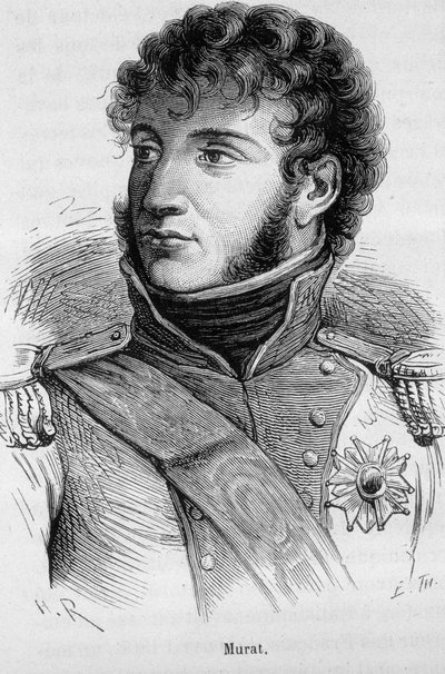 Porträtt av Joachim Murat (1767 - 1815) - i "" L
