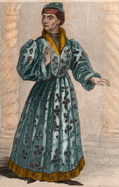 Porträtt av Johannes den orädde (1371-1419) hertig av Bourgogne. av French School