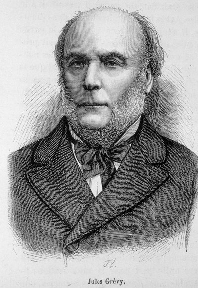 Porträtt av Jules Grèvy (1807 - 1891), fransk politiker - i "" L