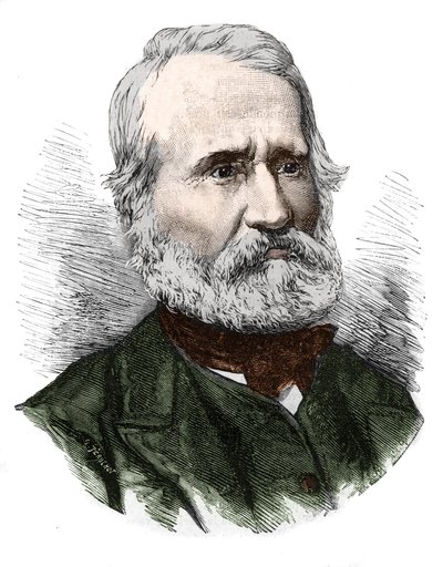Porträtt av Louis-Auguste Blanqui (Louis Auguste av French School