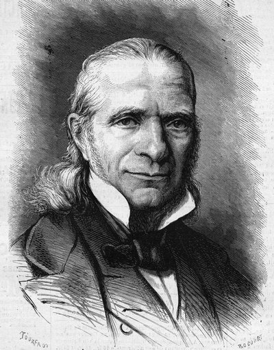 Porträtt av Louis Antoine Garnier Pages (Garnier-Pages av French School