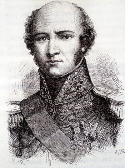 Porträtt av Louis Nicolas (Louis-Nicolas) d