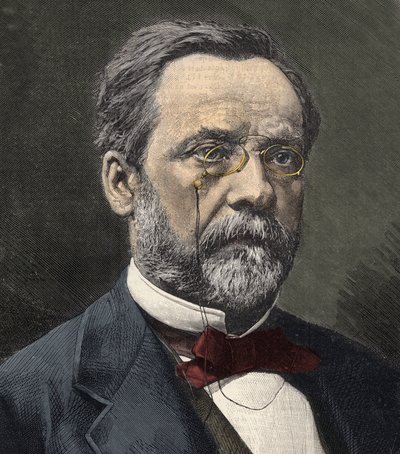 Porträtt av Louis Pasteur (1822-1895), engelsk kemist och mikrobiolog av French School