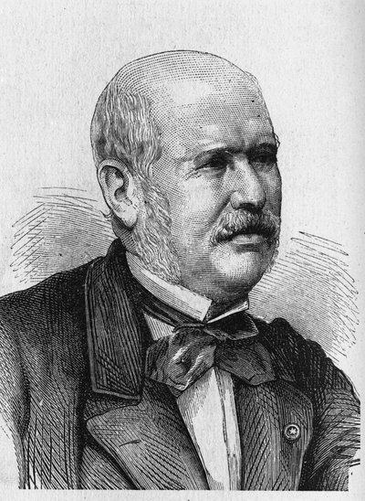 Porträtt av M.F.E. Belgrand (1810 - 1878) - i "" Album of Science; berömda forskare; Stora upptäckter””” 1896. av French School