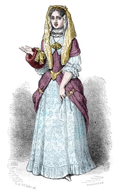 Porträtt av Madame d